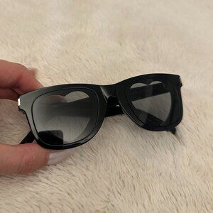 Saint Laurent Heart Eye Sunglasses